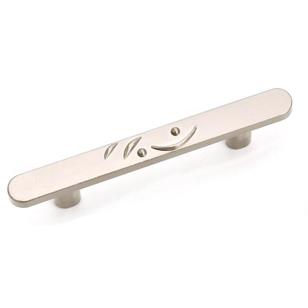 Grilltown 3 in. Graffiti Pull - Satin Nickel GR3211400